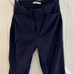 Nine West Navy Stretch Chinos